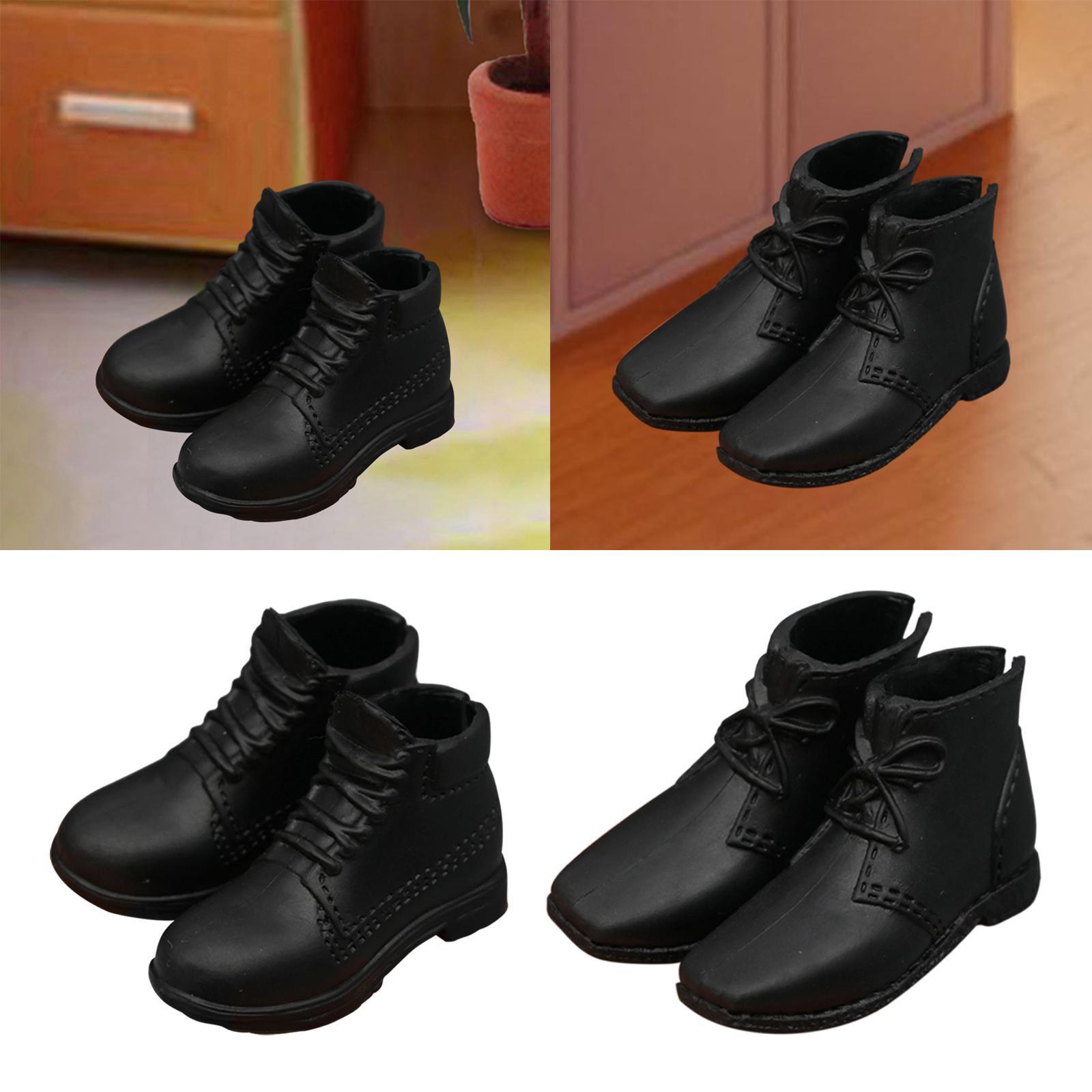 Men'S Fashion For Big Guys - รองเท้าสำหรับตุ๊กตา 1/6 รองเท้าบูทสำหรับฟิกเกอร์ชายขนาดเล็ก อุปกรณ์เสริมพลาสติกสำหรับฟิกเกอร์แอคชั่นชายรูปร่างใหญ่และมีกล้ามเนื้อ