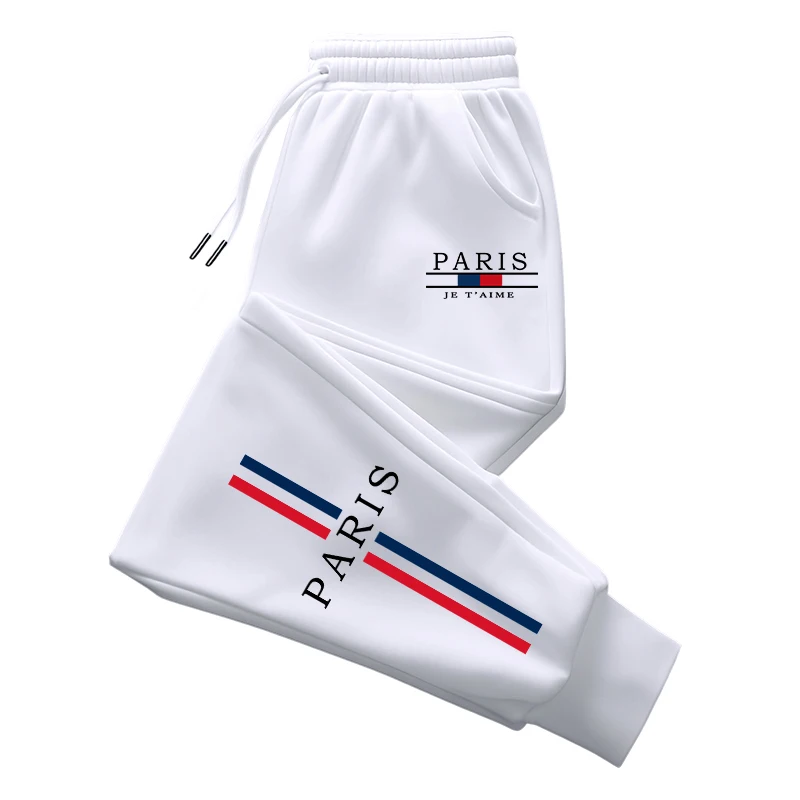Men'S Fashion Paris 2025 - ปารีสแฟชั่น Sweatpants สําหรับชาย All Season Daily