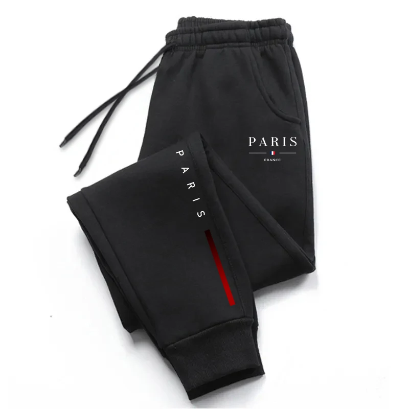 Men'S Fashion Paris 2025 - 2025 ใหม่มาถึงปารีสพิมพ์ Sweatpants สําหรับชายคุณภาพสูงชายบ้านกลางแจ้ง Casual กีฬา
