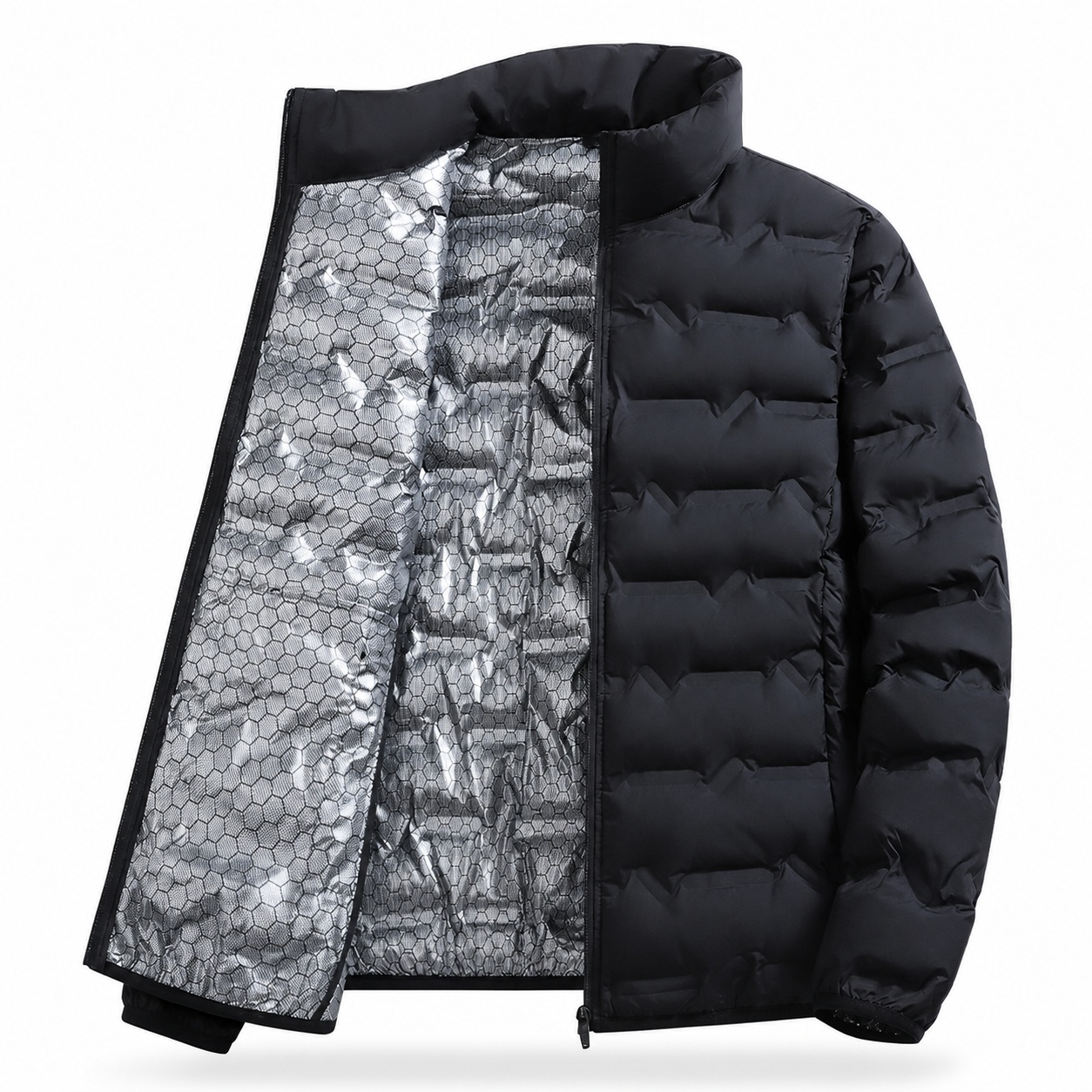 Corduroy Jacket Men - เสื้อแจ็คเก็ตผ้าลูกฟูกขนสัตว์น้ำหนักเบาสำหรับผู้หญิง คอตั้ง ทรงเข้ารูป เปิดด้านหน้า ต่อผ้าไร้รอยต่อ เก็บความร้อน