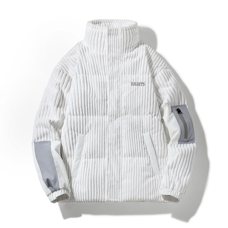 Corduroy Jacket Men - MAQVOB คุณภาพสูง EU US ขนาดหรูหรา Streetwear
