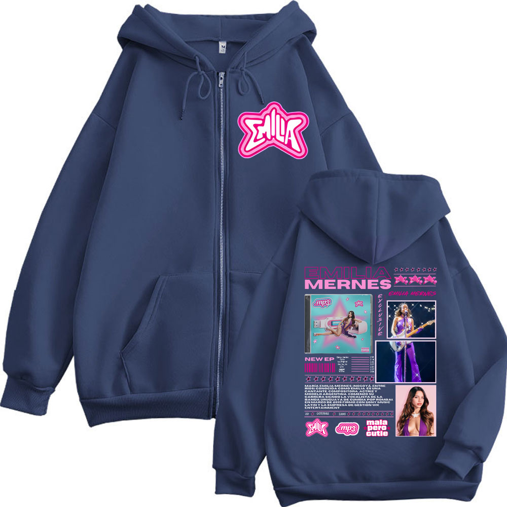 Emilia Mernes MP3 อัลบั้ม Merc - Mens Fashion Zip Up Hoodies บทวิจารณ์และราคา
