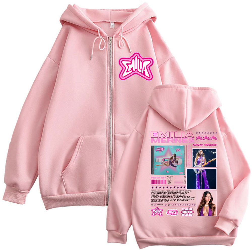 Emilia Mernes MP3 อัลบั้ม Merc - Mens Fashion Zip Up Hoodies บทวิจารณ์และราคา