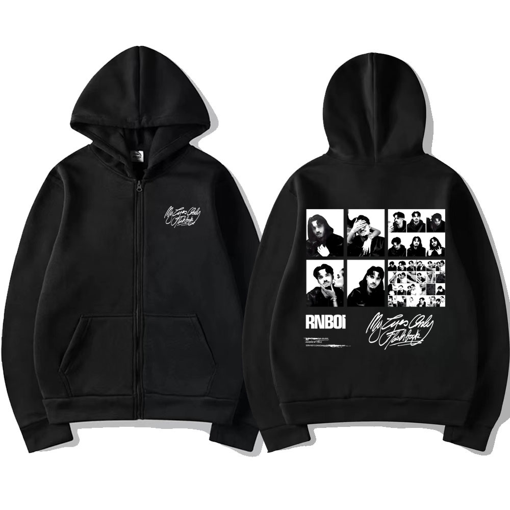 เสื้อฮู้ดซิป Rapper RnBoi My E - Mens Fashion Zip Up Hoodies บทวิจารณ์และราคา