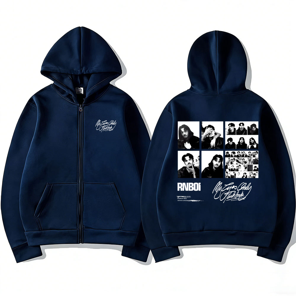 เสื้อฮู้ดซิป Rapper RnBoi My E - Mens Fashion Zip Up Hoodies บทวิจารณ์และราคา