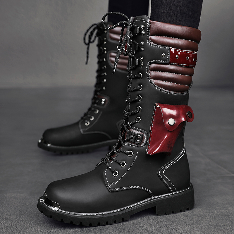 รองเท้าบูทมอเตอร์ไซค์ทรงสูงสำห - Men'S Fashion For 30 Year Olds บทวิจารณ์และราคา