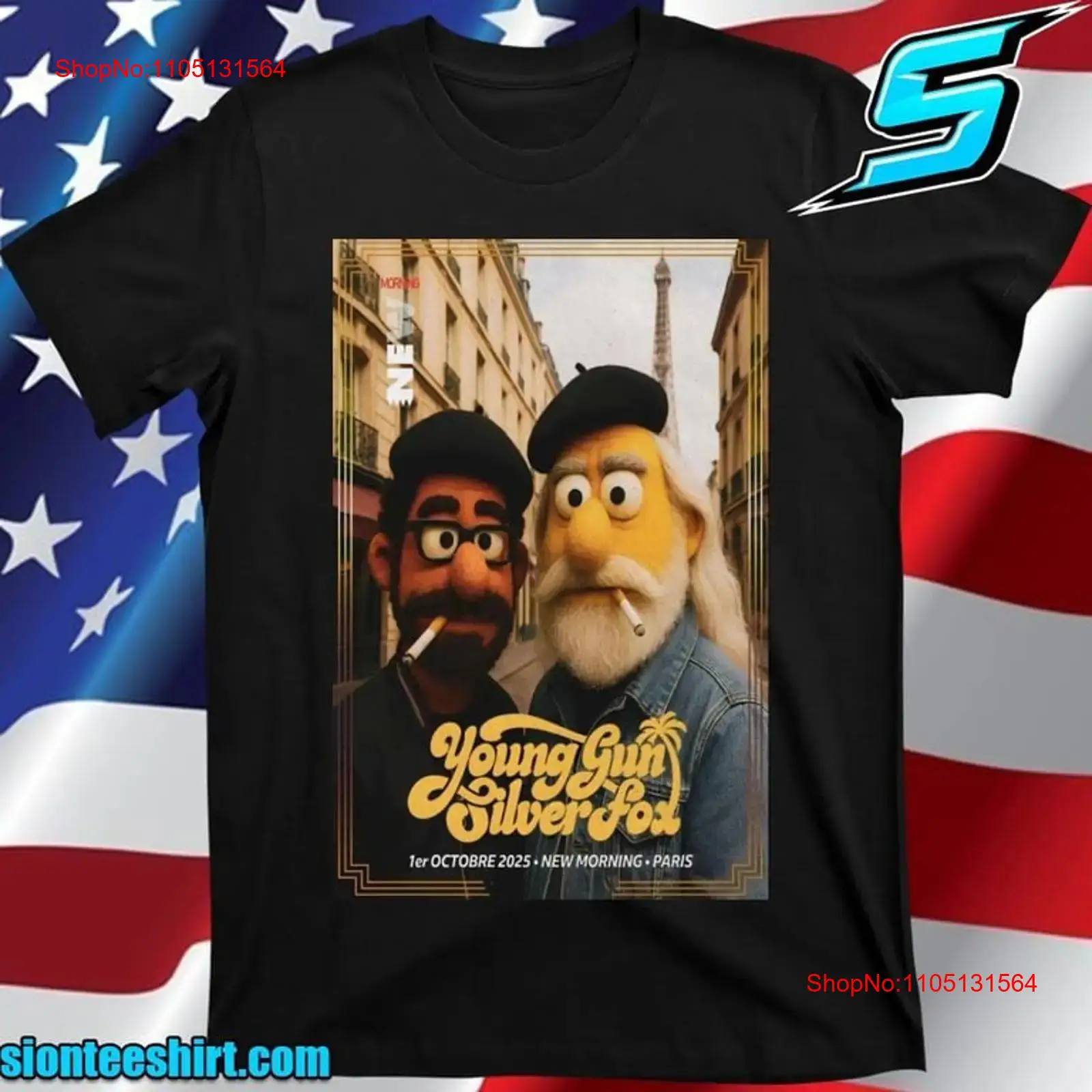 เสื้อยืดลายโปสเตอร์ทัวร์ 2025  - Men'S Fashion Paris 2025 บทวิจารณ์และราคา