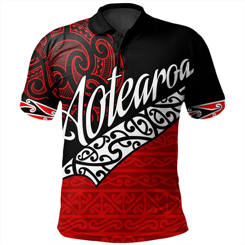 เสื้อโปโลลายธงชาติ ZEALAND NZ  - Mens Fashion Rugby Shirts บทวิจารณ์และราคา