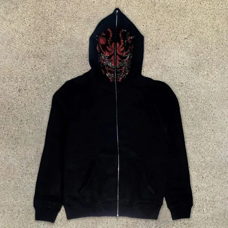 ผู้หญิงผู้ชาย Y2K แฟชั่น Hoodi - Mens Fashion Zip Up Hoodies บทวิจารณ์และราคา