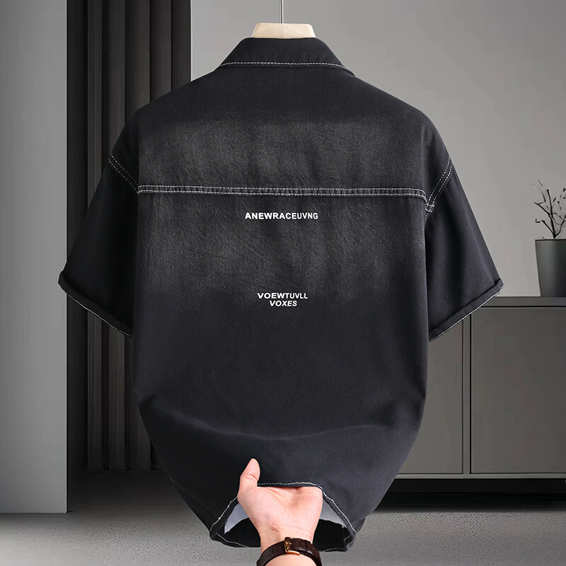 เสื้อเชิ้ตยีนส์ผู้ชายแฟชั่นฤดู - Mens Fashion Urban บทวิจารณ์และราคา