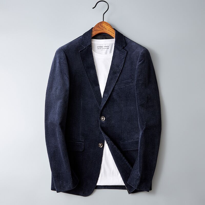 เสื้อสูทผู้ชายคุณภาพสูง ไซส์ 6 - Corduroy Jacket Men บทวิจารณ์และราคา