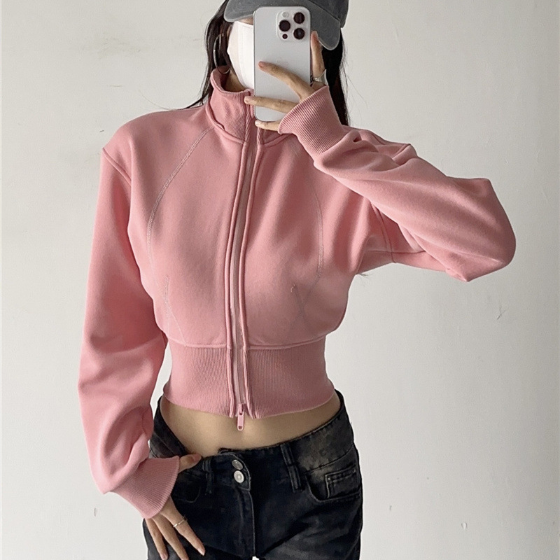 เสื้อฮู้ดดี้ครอปสำหรับผู้หญิง  - Mens Fashion Zip Up Hoodies บทวิจารณ์และราคา