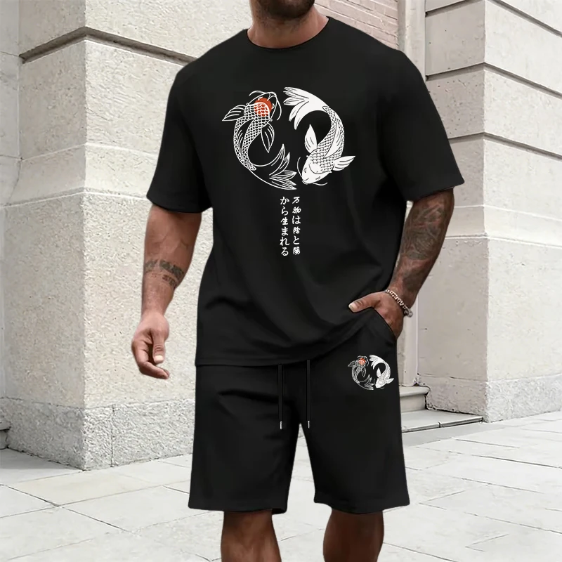 ชุดวอร์มลายหยินหยางสไตล์ญี่ปุ่ - Mens Fashion Urban บทวิจารณ์และราคา