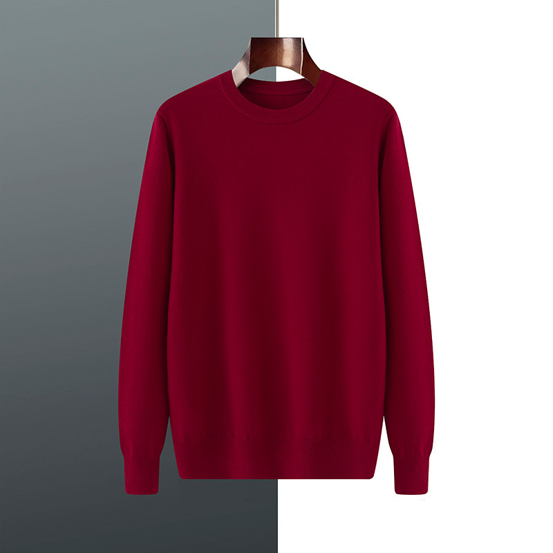 เสื้อไหมพรมคอโอเวอร์ไซส์สำหรับ - Knitted Cardigan Men บทวิจารณ์และราคา