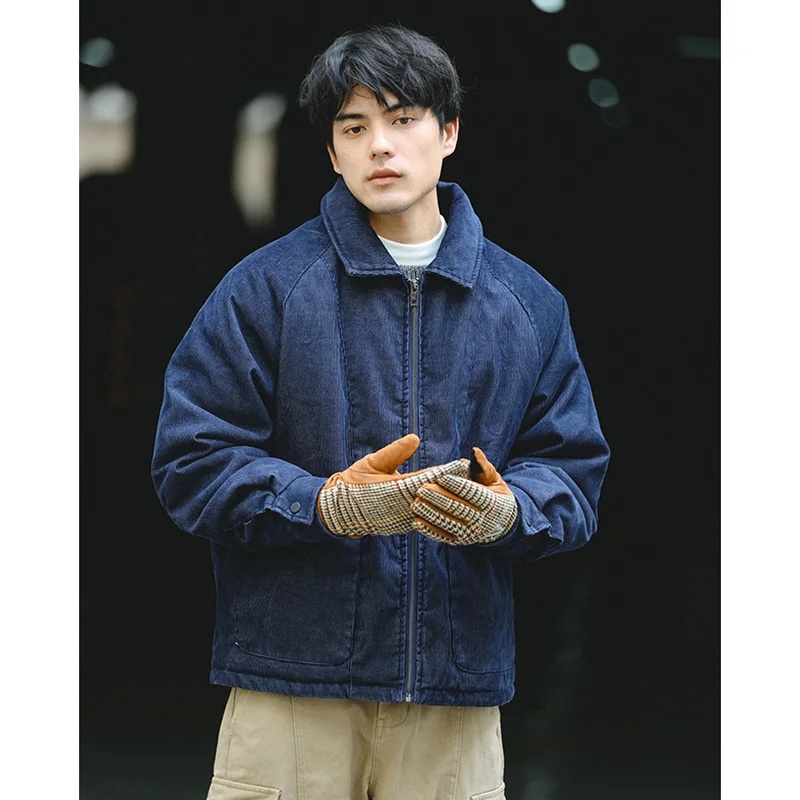 เสื้อโค้ทผู้ชายสไตล์ญี่ปุ่นแนว - Corduroy Jacket Men บทวิจารณ์และราคา