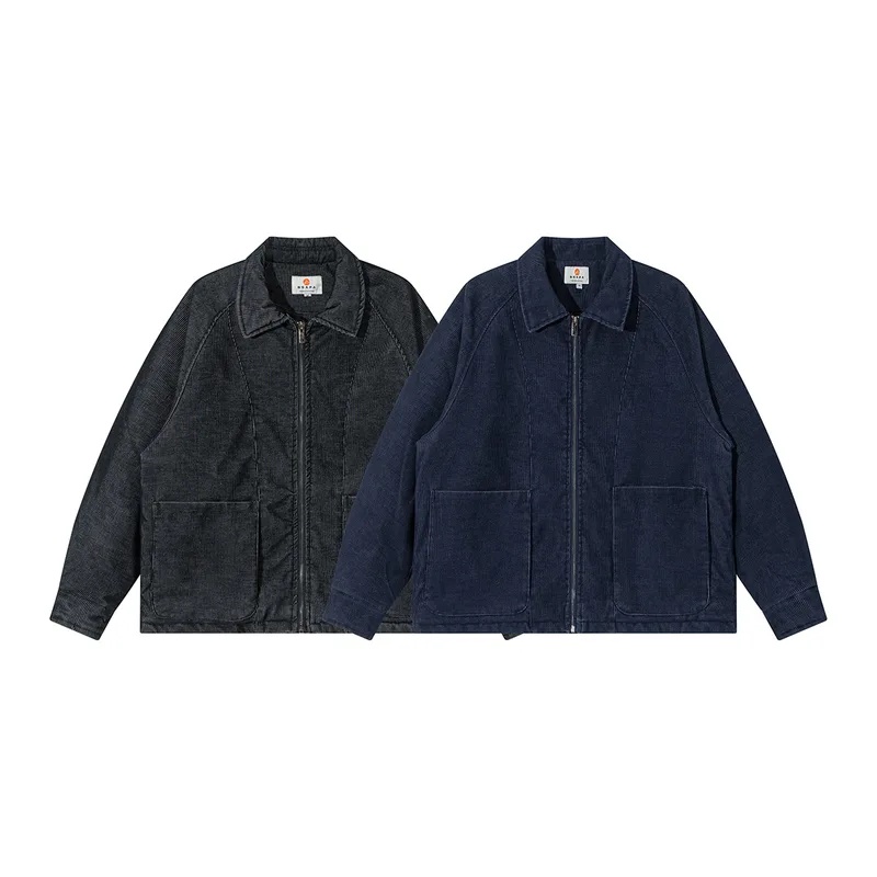 เสื้อโค้ทผู้ชายสไตล์ญี่ปุ่นแนว - Corduroy Jacket Men บทวิจารณ์และราคา