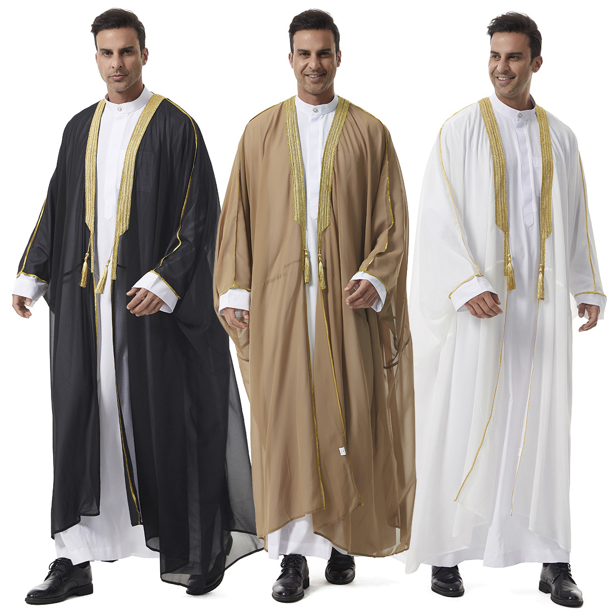 ชุดคลุมแบบเปิดสไตล์ดูไบ ซาอุดี - Dubai Men'S Fashion บทวิจารณ์และราคา