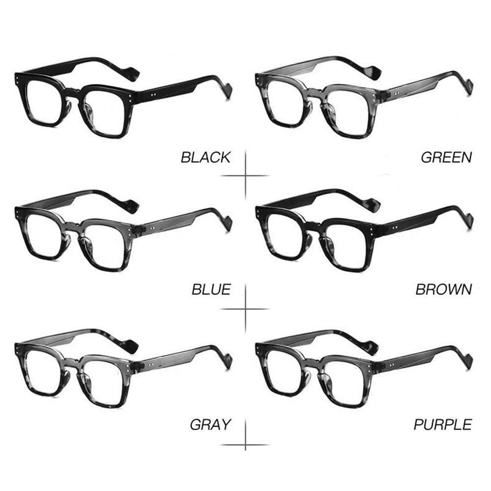 แว่นตากรอบใหญ่แบบใหม่ แฟชั่นกร - Men'S Fashion Non Prescription Glasses บทวิจารณ์และราคา