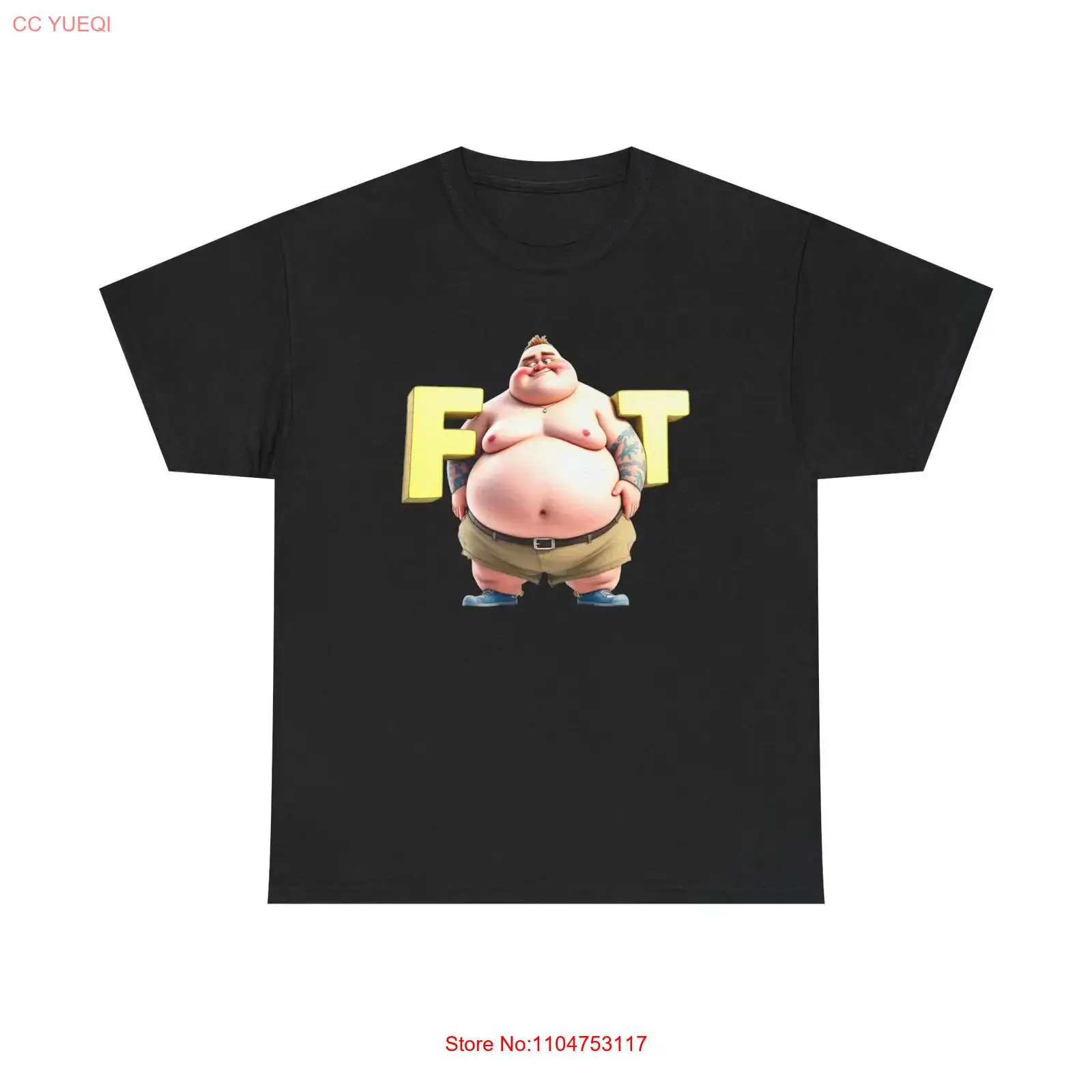เสื้อยืดลายตลกสำหรับคนอ้วน  ลา - Men'S Fashion For Big Guys บทวิจารณ์และราคา