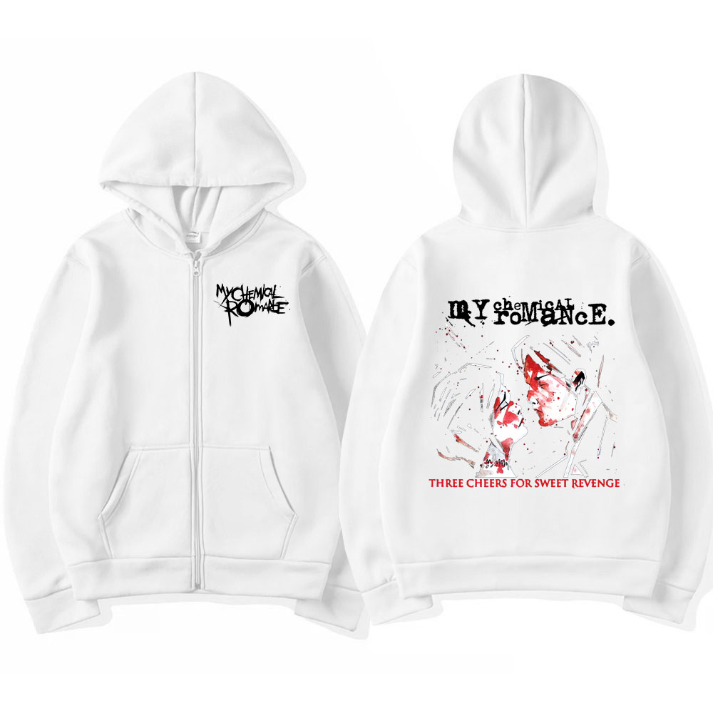 เสื้อฮู้ดซิป My Chemical Roman - Mens Fashion Zip Up Hoodies บทวิจารณ์และราคา