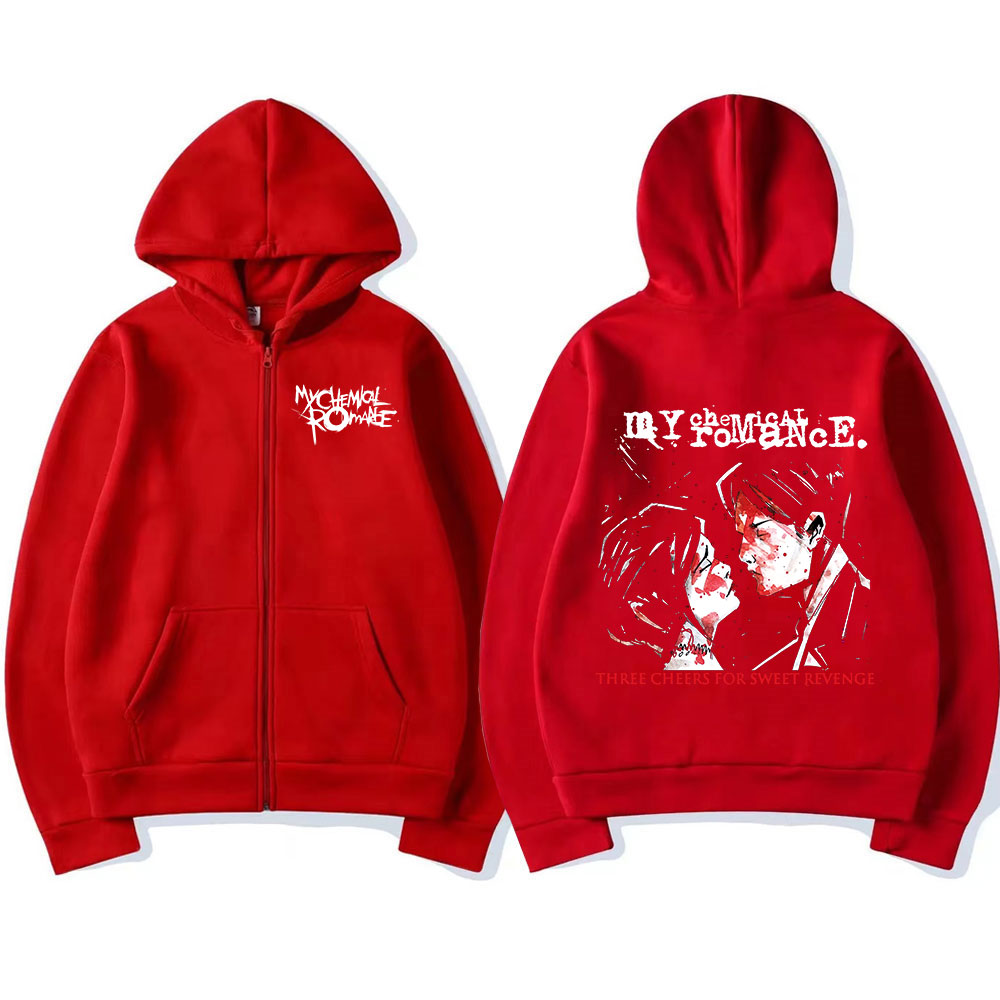 เสื้อฮู้ดซิป My Chemical Roman - Mens Fashion Zip Up Hoodies บทวิจารณ์และราคา