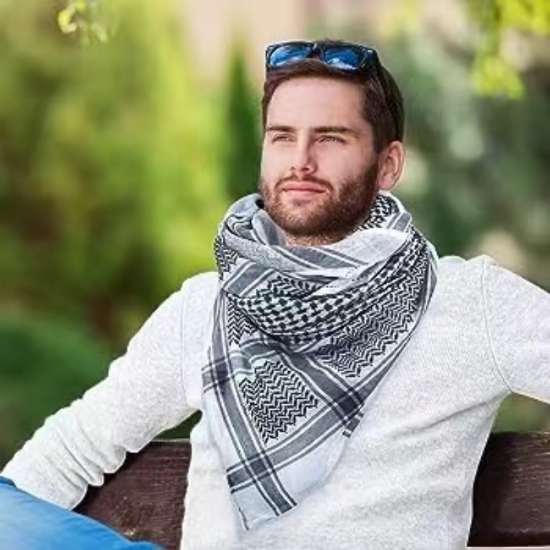 ผ้าโพกศีรษะ Arafat พิมพ์ลายผู้ - Dubai Men'S Fashion บทวิจารณ์และราคา