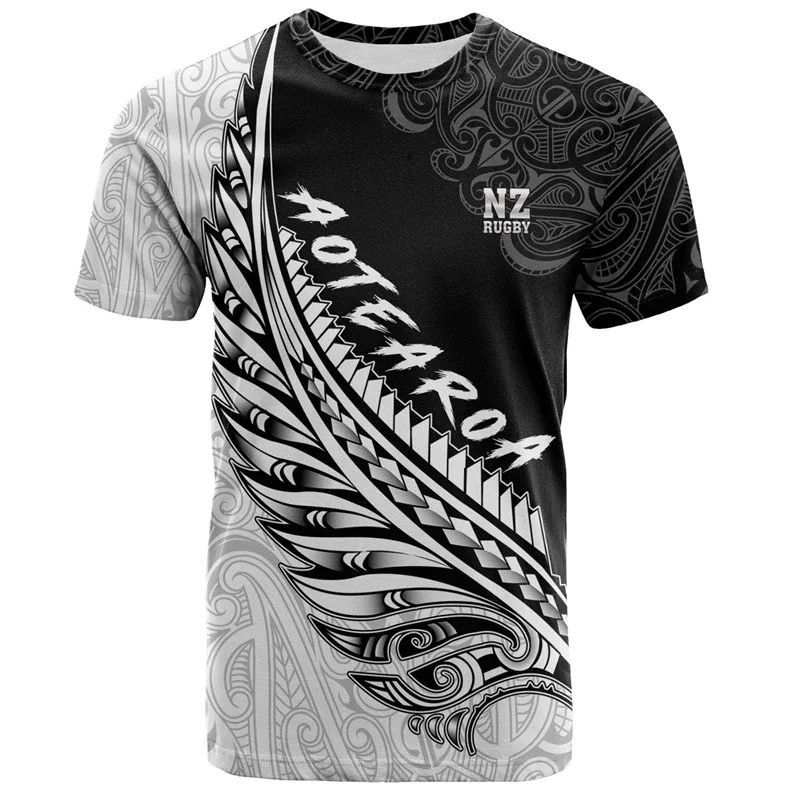 เสื้อยืดพิมพ์ลายรักบี้นิวซีแลน - Mens Fashion Rugby Shirts บทวิจารณ์และราคา