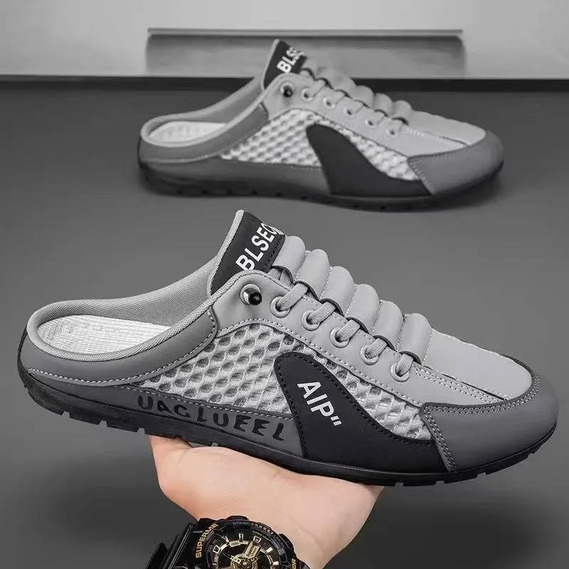 รองเท้าแตะแบบสวมครึ่งเท้า พื้น - Mens Fashion Week บทวิจารณ์และราคา