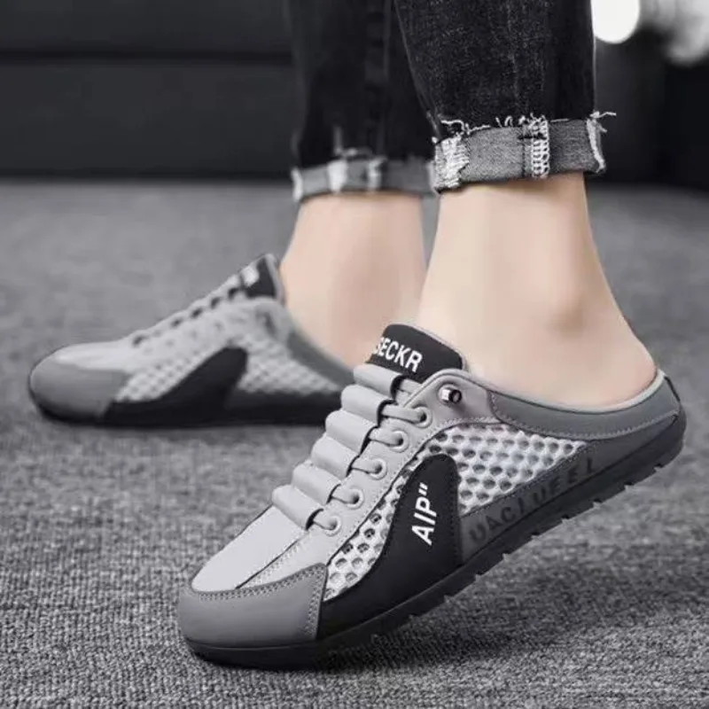 รองเท้าแตะแบบสวมครึ่งเท้า พื้น - Mens Fashion Week บทวิจารณ์และราคา