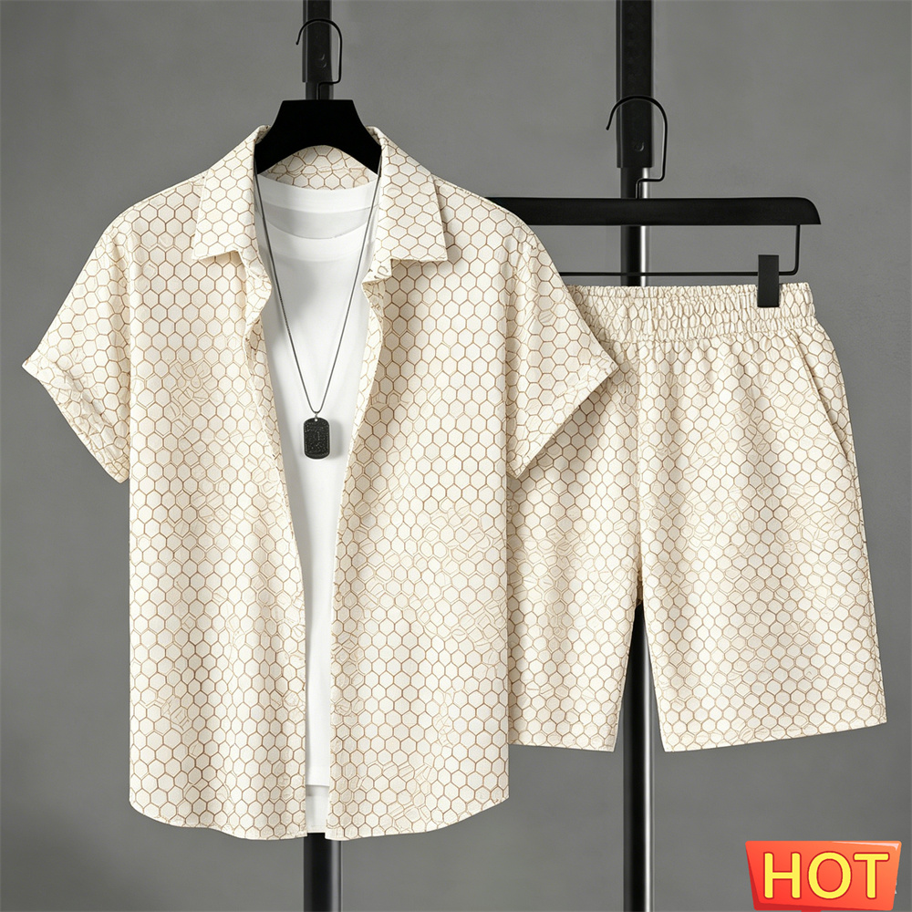 ชุดฤดูร้อน ชุดเสื้อเชิ้ตผู้ชาย - Queer Men'S Fashion บทวิจารณ์และราคา