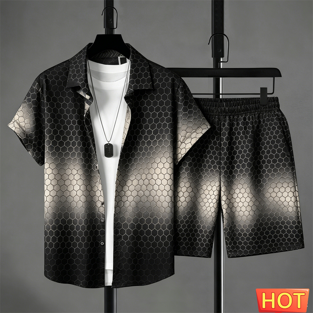 ชุดฤดูร้อน ชุดเสื้อเชิ้ตผู้ชาย - Queer Men'S Fashion บทวิจารณ์และราคา