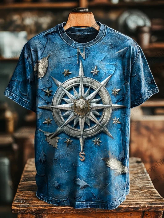 เสื้อยืดวินเทจผู้ชายลายพิมพ์ 3 - Jeans Shirt Fashion For Men บทวิจารณ์และราคา