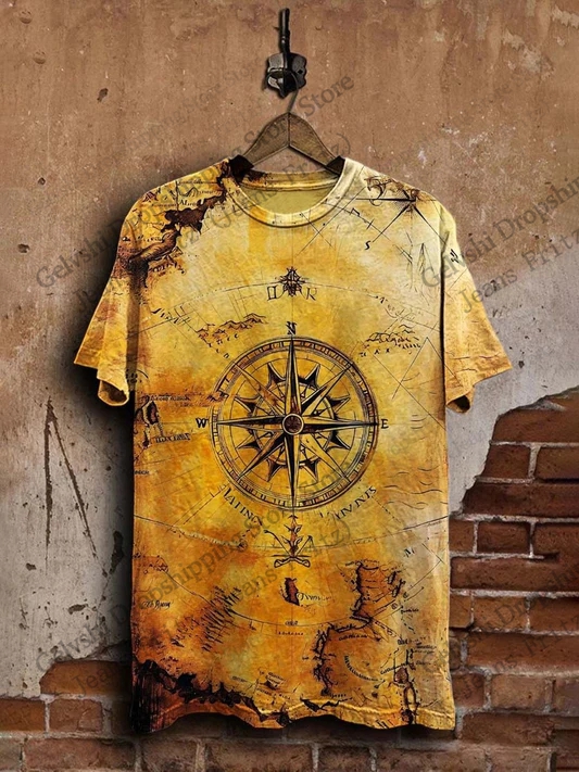 เสื้อยืดวินเทจผู้ชายลายพิมพ์ 3 - Jeans Shirt Fashion For Men บทวิจารณ์และราคา