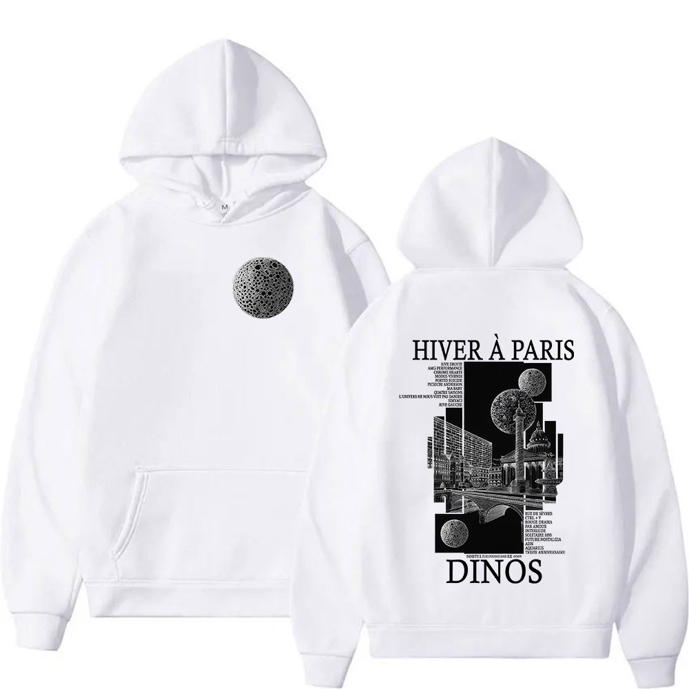 เสื้อฮู้ดลายกราฟิกแร็ปเปอร์ DI - Men'S Fashion Paris 2025 บทวิจารณ์และราคา