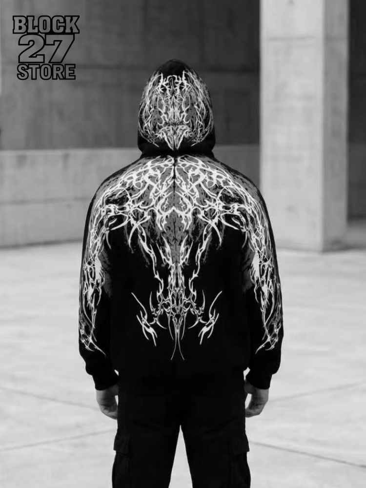 เสื้อฮู้ดผู้ชายสไตล์ฮาราจูกุ Y - Mens Fashion Zip Up Hoodies บทวิจารณ์และราคา