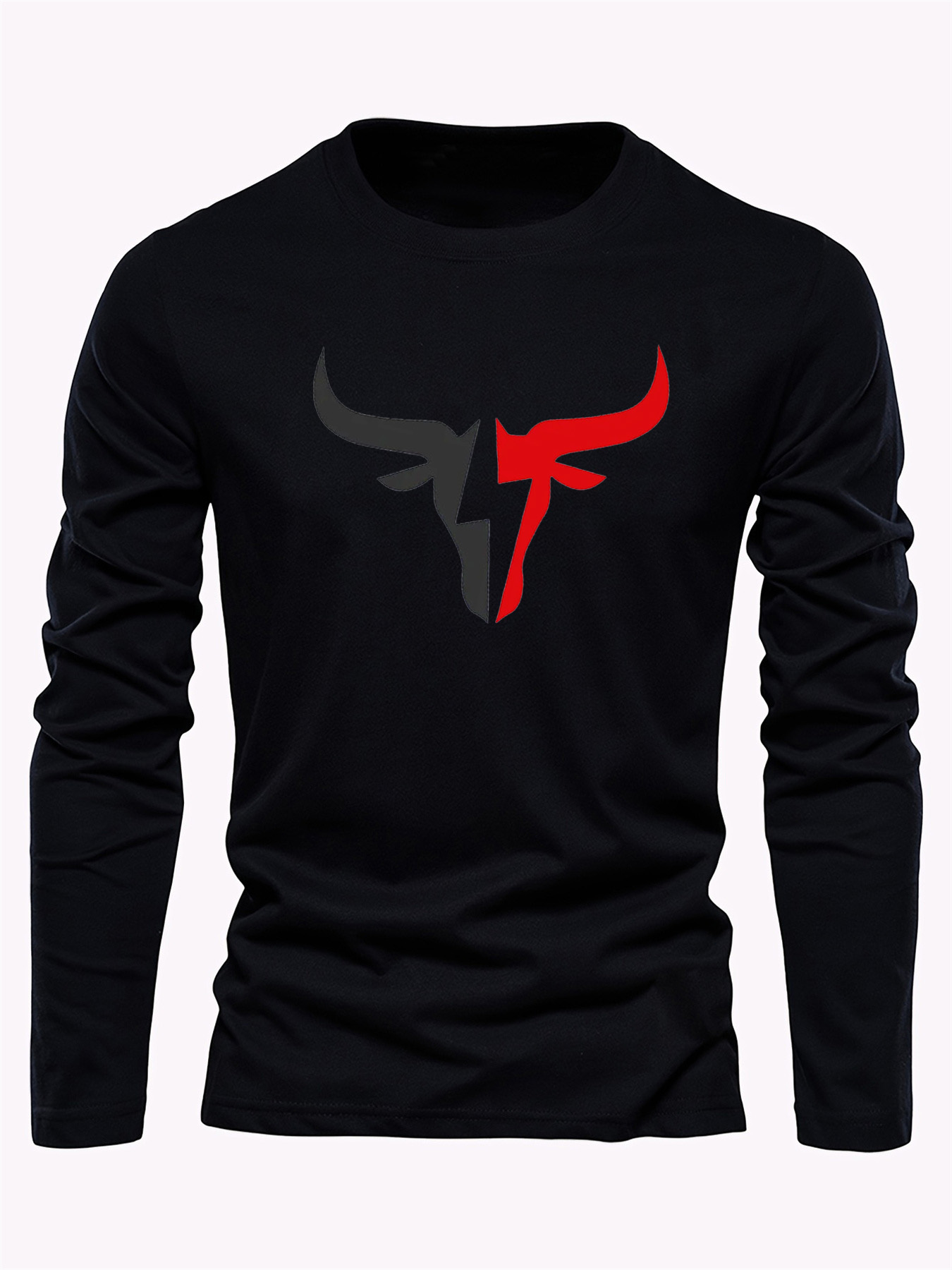 เสื้อยืดแขนยาวผู้ชายสีพื้นเรีย - Queer Men'S Fashion บทวิจารณ์และราคา