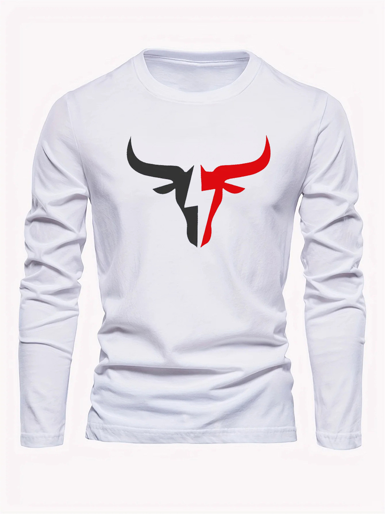 เสื้อยืดแขนยาวผู้ชายสีพื้นเรีย - Queer Men'S Fashion บทวิจารณ์และราคา