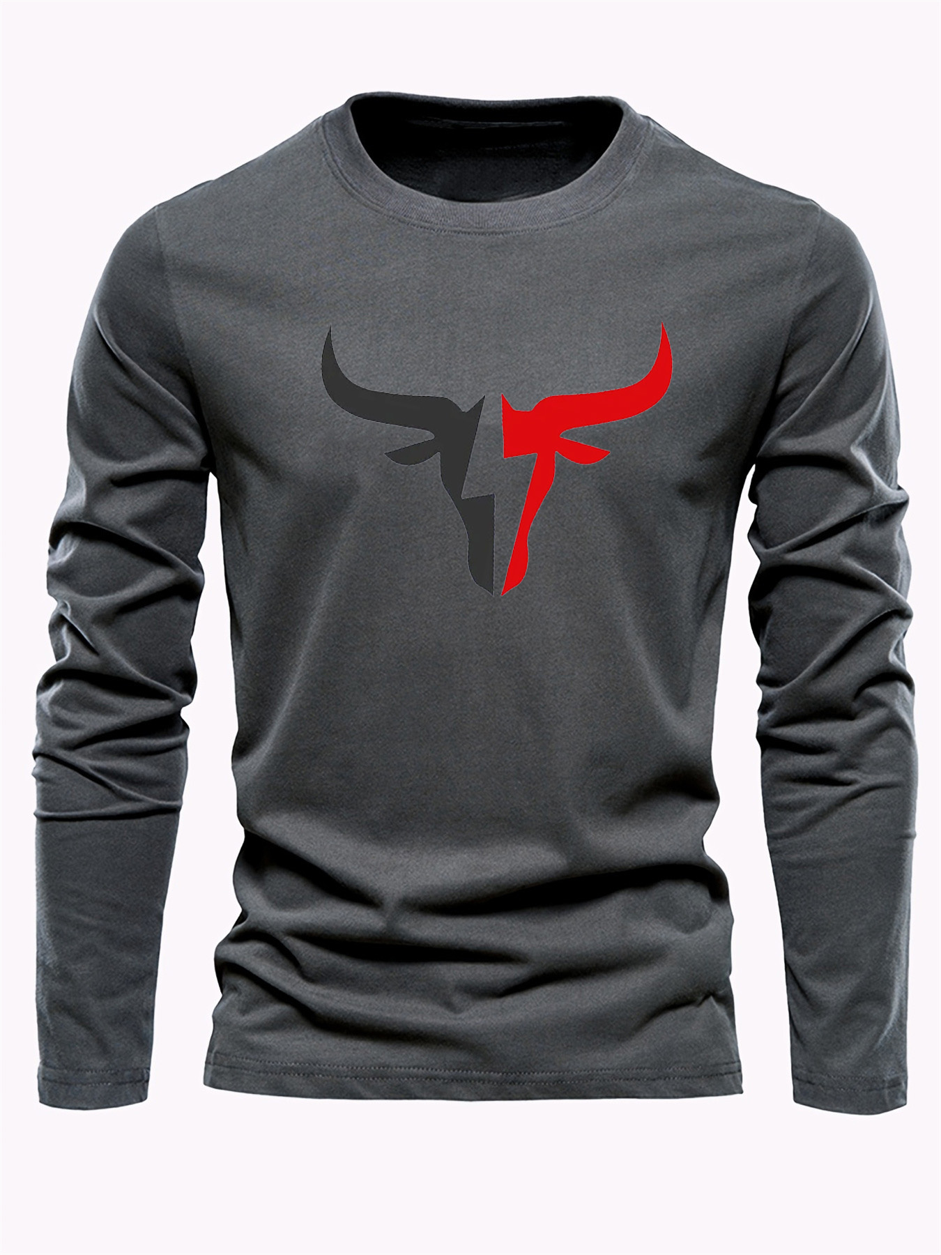 เสื้อยืดแขนยาวผู้ชายสีพื้นเรีย - Queer Men'S Fashion บทวิจารณ์และราคา