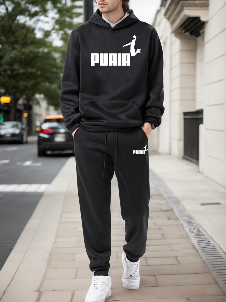 ชุดเซ็ตผู้ชาย/เสื้อฮู้ด/กางเกง - Mens Fashion Urban บทวิจารณ์และราคา