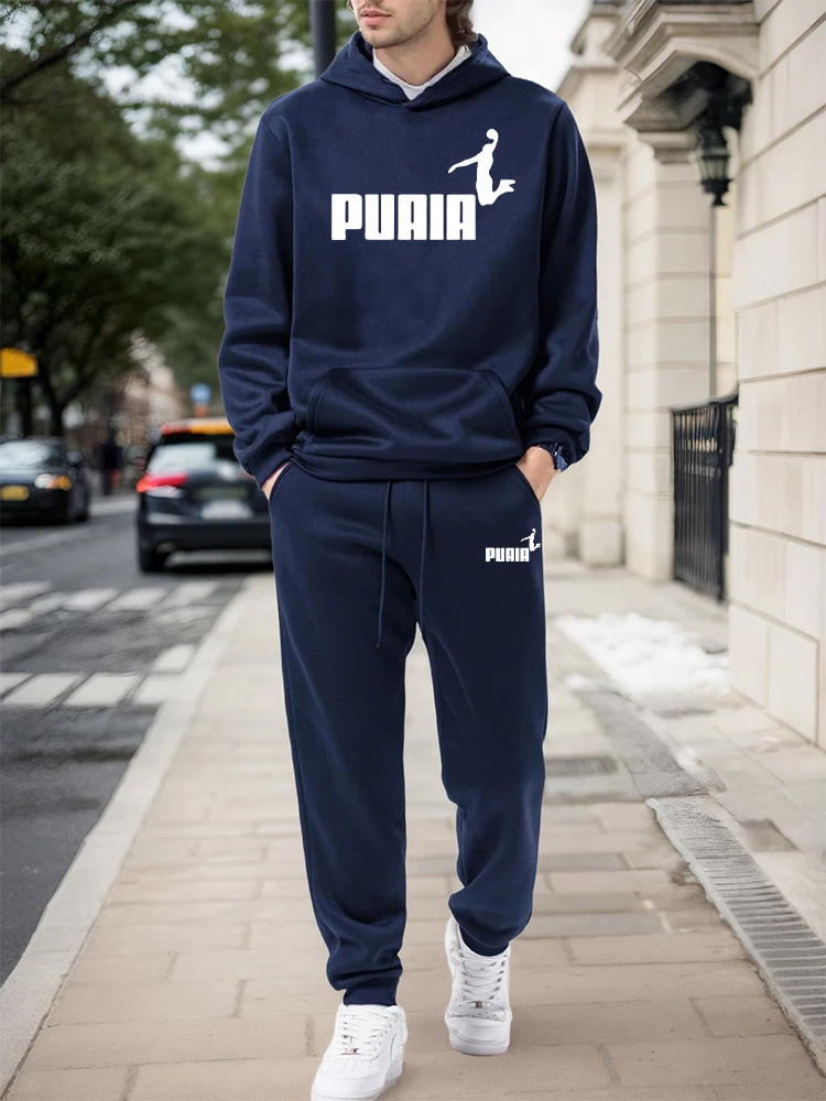 ชุดเซ็ตผู้ชาย/เสื้อฮู้ด/กางเกง - Mens Fashion Urban บทวิจารณ์และราคา