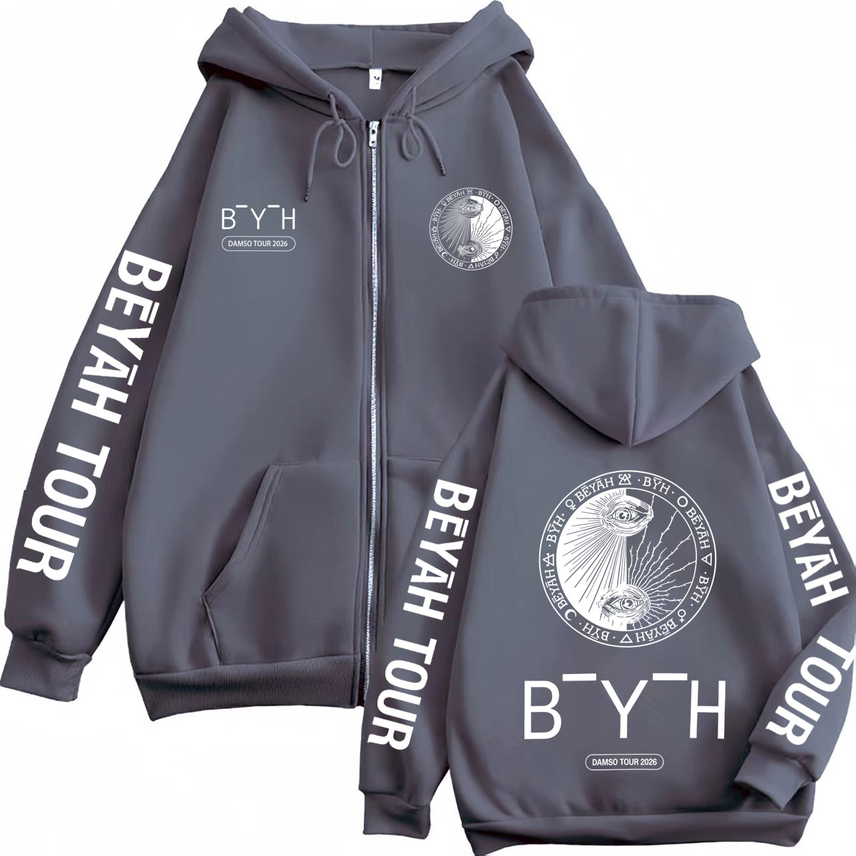 แร็ปเปอร์ ดัมโซ บียาห์ ทัวร์ 2 - Mens Fashion Zip Up Hoodies บทวิจารณ์และราคา