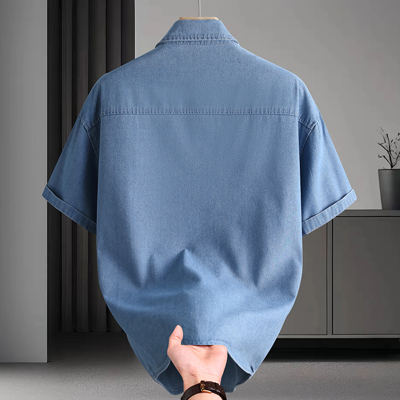เสื้อเชิ้ตยีนส์ผู้ชายแฟชั่นฤดู - Mens Fashion Urban บทวิจารณ์และราคา