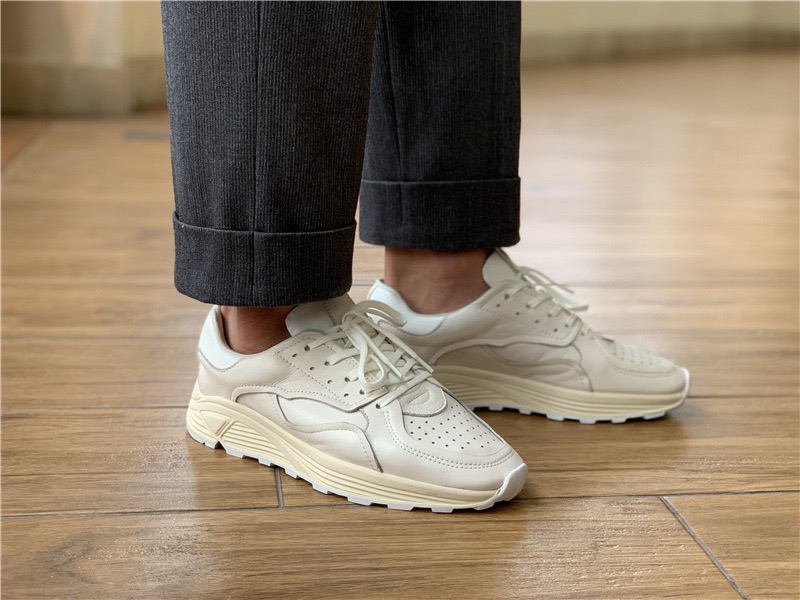 รองเท้าลำลองผู้ชายแบบผูกเชือกท - Mens Fashion Week บทวิจารณ์และราคา