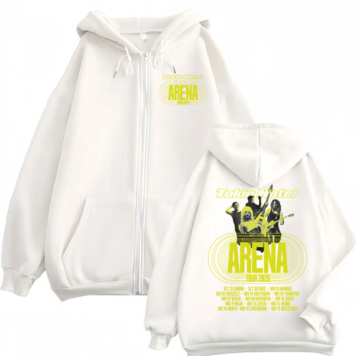 โตเกียว โฮเทล อารีน่า ทัวร์ 20 - Mens Fashion Zip Up Hoodies บทวิจารณ์และราคา