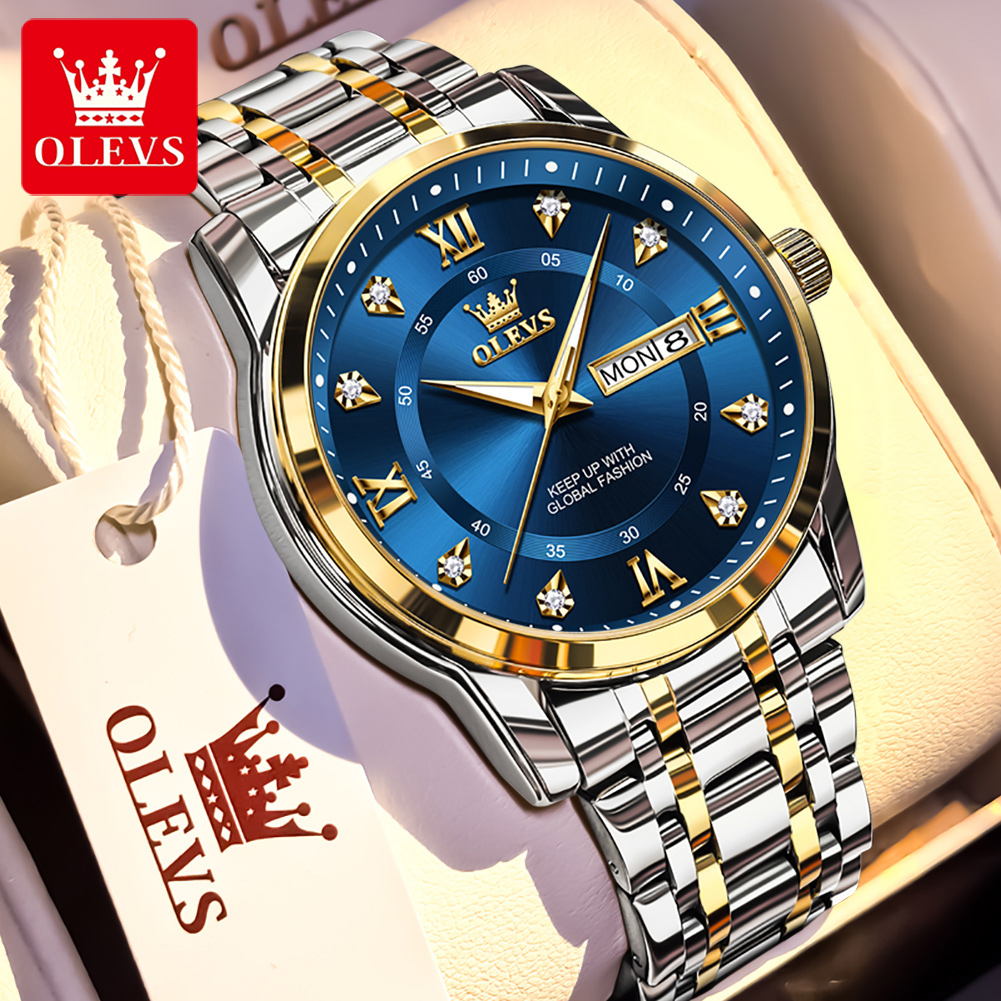 OLEVS แบรนด์นาฬิกาแฟชั่นผู้ชาย - Mens Fashion Week บทวิจารณ์และราคา
