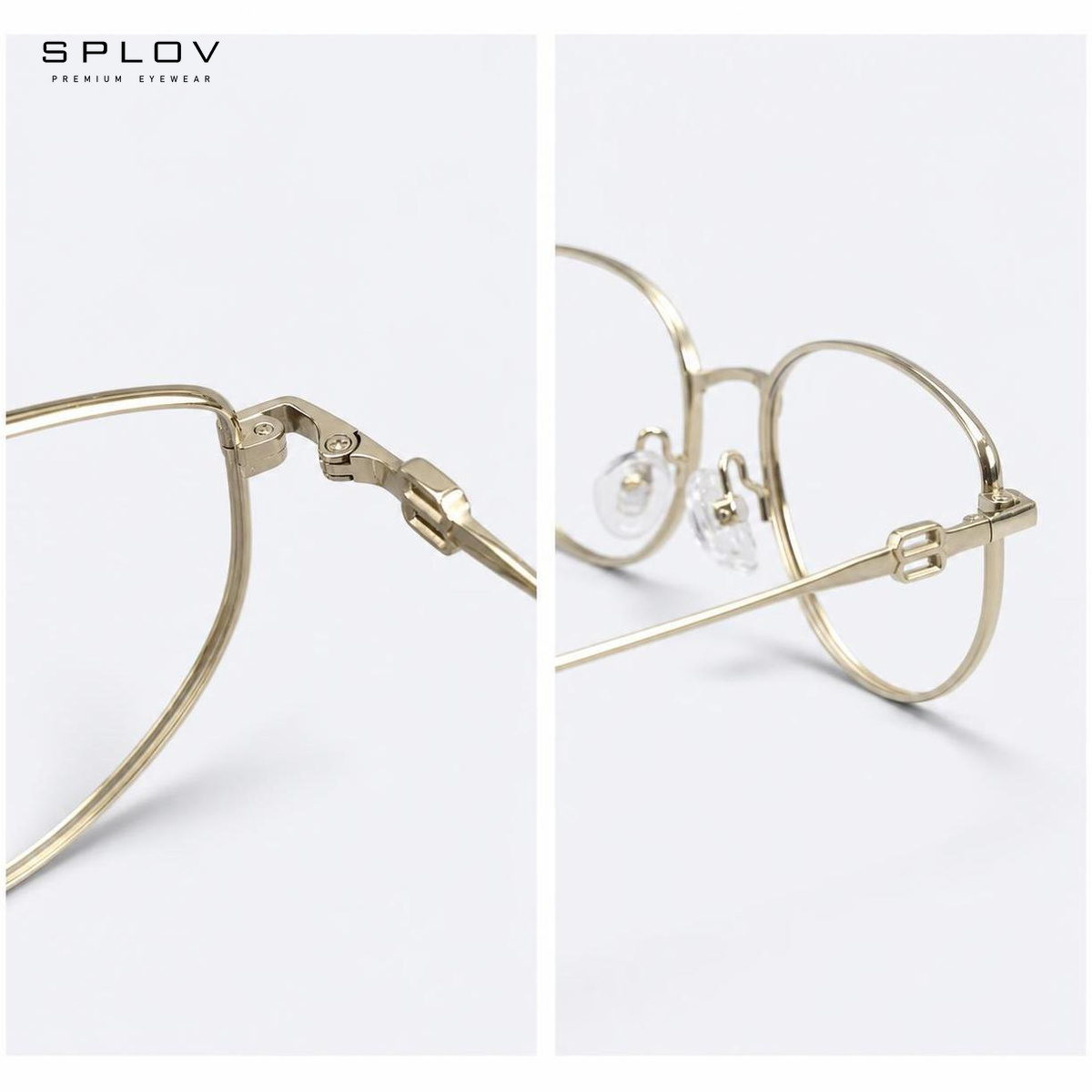 กรอบแว่นตาทรงแคทอายโลหะสไตล์เร - Men'S Fashion Non Prescription Glasses บทวิจารณ์และราคา