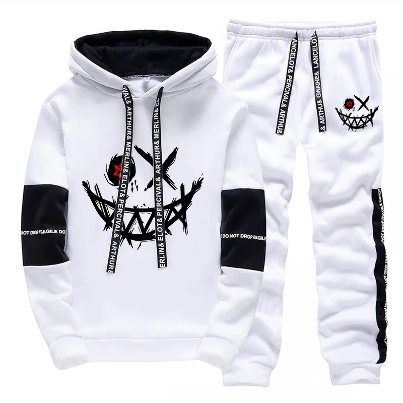 ชุดเซ็ตผู้ชาย/เสื้อฮู้ด/กางเกง - Mens Fashion Urban บทวิจารณ์และราคา
