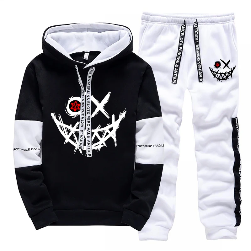 ชุดเซ็ตผู้ชาย/เสื้อฮู้ด/กางเกง - Mens Fashion Urban บทวิจารณ์และราคา