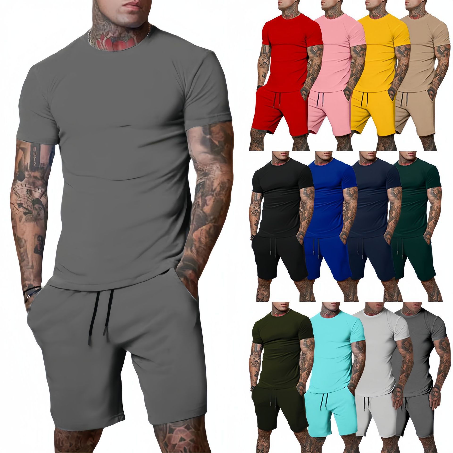 ชุดกีฬากลางแจ้งฤดูร้อนที่ทันสม - Queer Men'S Fashion บทวิจารณ์และราคา