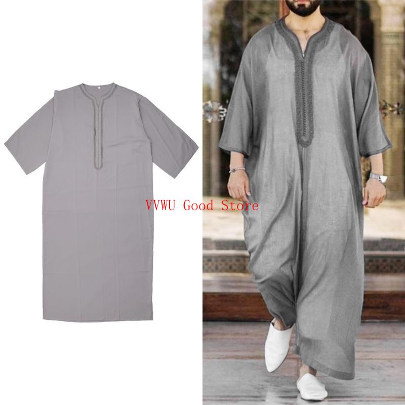 ผู้ชายอิสลามอาหรับ Kaftan เสื้ - Dubai Men'S Fashion บทวิจารณ์และราคา